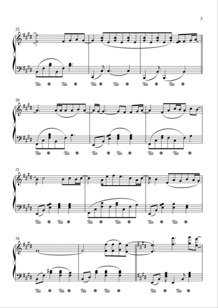 Spending My Time Piano Solo scores gallery preview page 3