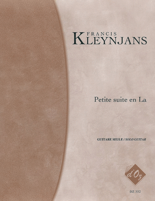 Book cover for Petite suite en La