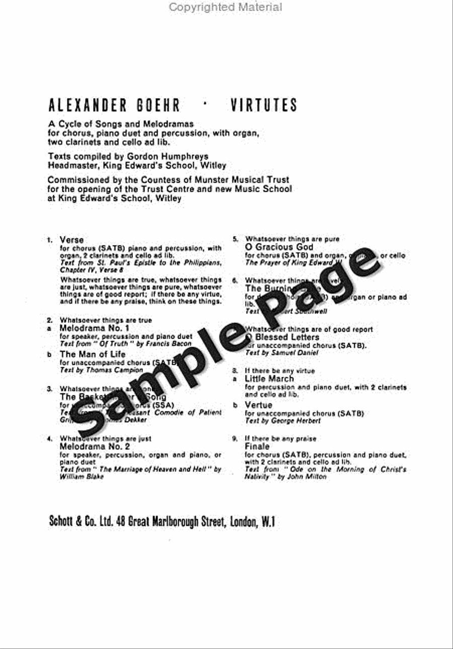 Virtutes Clarinet scores gallery preview page 13
