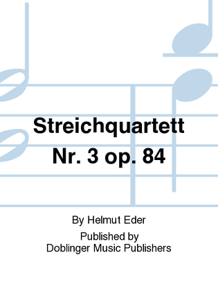 Streichquartett Nr. 3 op. 84
