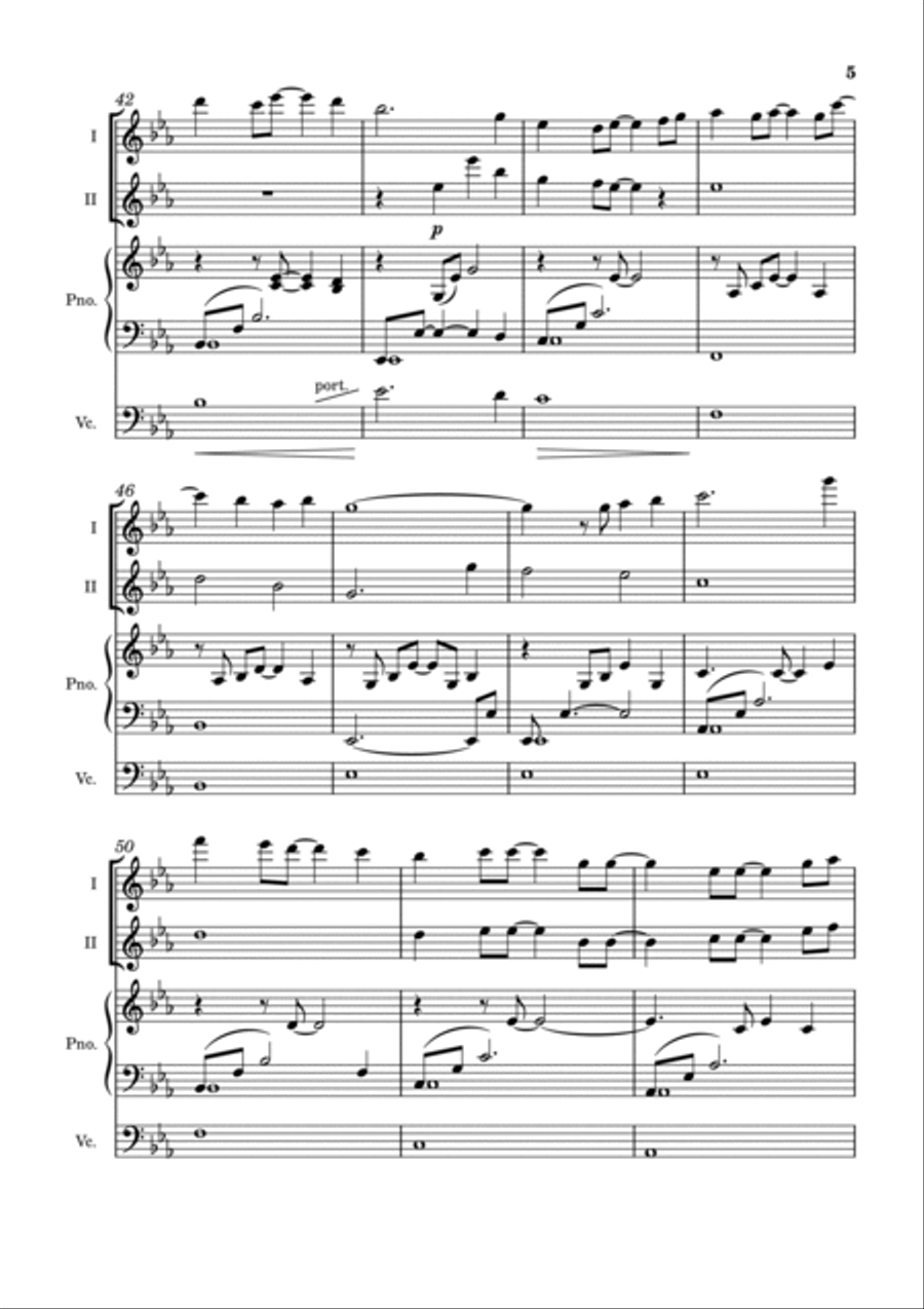 Together in Spirit Flute Solo scores gallery preview page 5