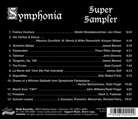 Symphonia: Super Sampler