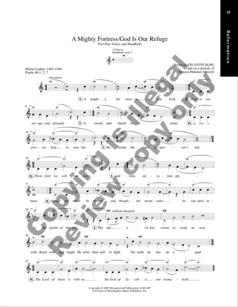 Singing Through the Church Year Children's Choir scores gallery preview page 17