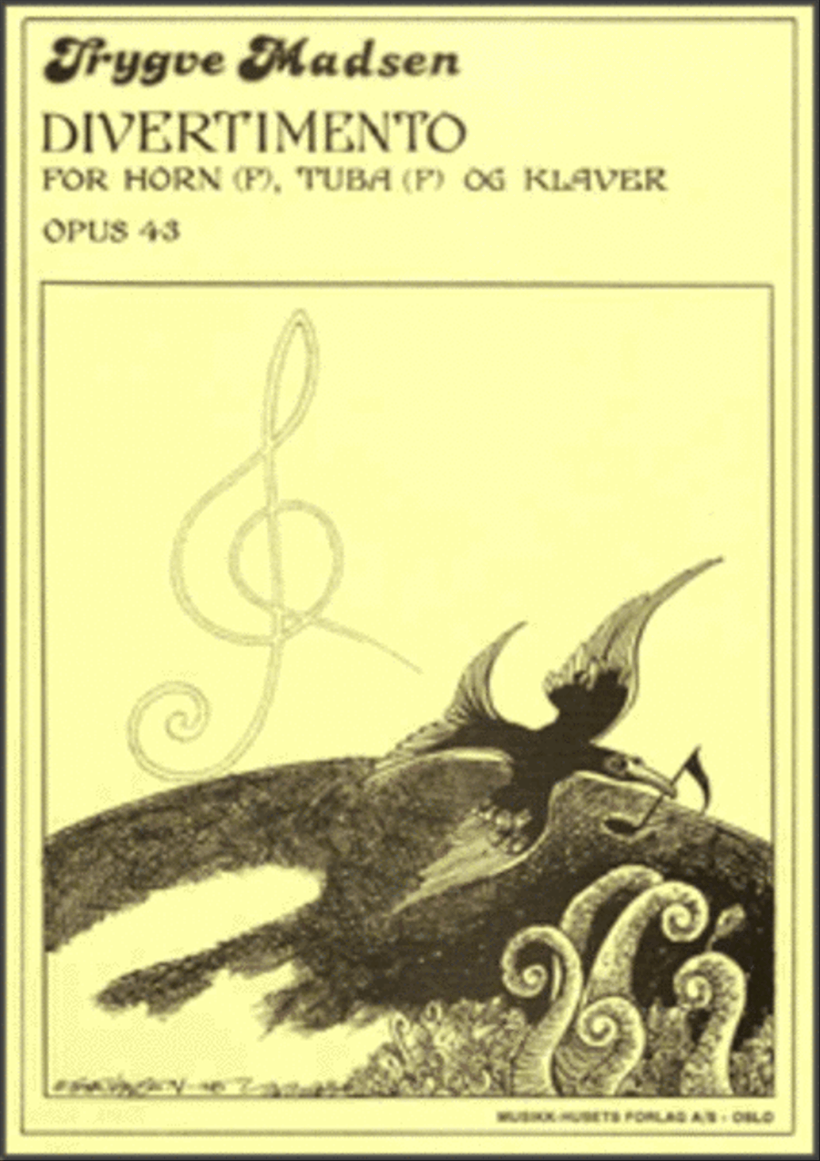 Divertimento Op. 43 Horn scores gallery preview page 1