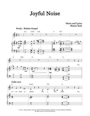 Book cover for Joyful Noise