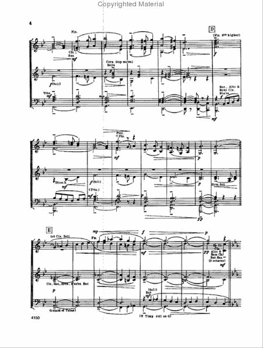Greensleeves Concert Band scores gallery preview page 4