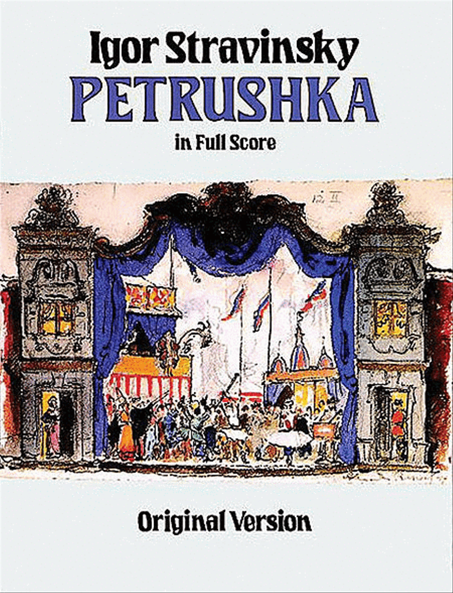 Petrushka in Full Score -- Original Version Full Orchestra scores gallery preview page 1