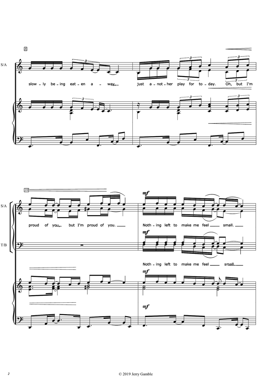 Gold 4-Part scores gallery preview page 2