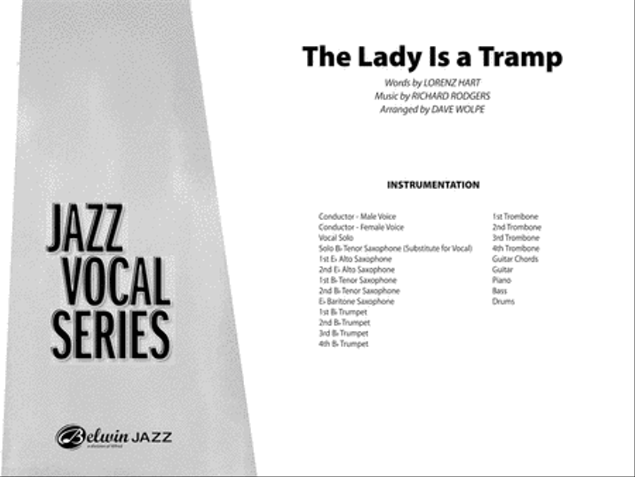 The Lady Is a Tramp The Lady Is a Tramp Jazz Ensemble scores gallery preview page 2
