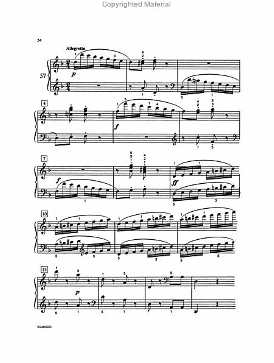 Gurlitt Book 2 - The First Steps of the Young Pianist, Opus 82 Piano Solo scores gallery preview page 4