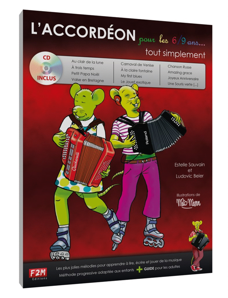 L'Accordéon pour les 6/9 ans ... tout simplement Accordion scores gallery preview page 1