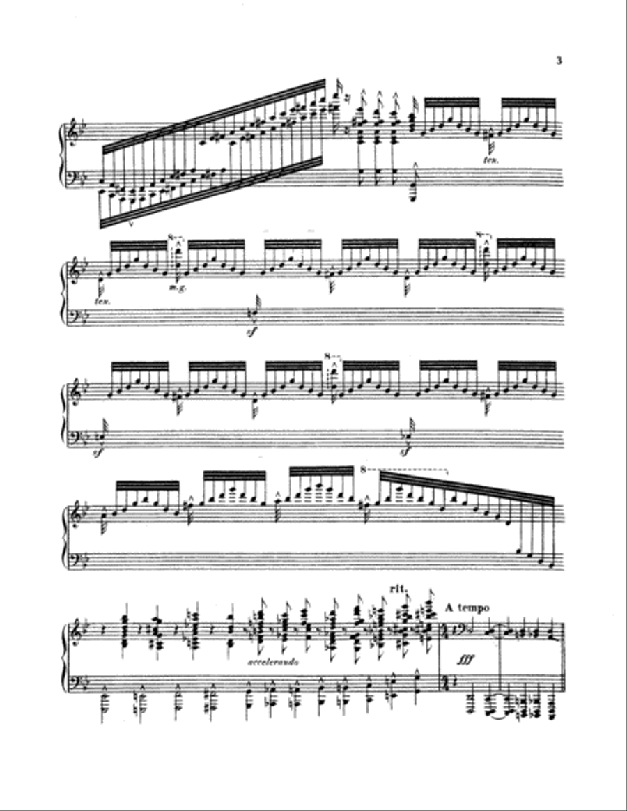 Piano Concerto No. 2 in G Minor, Op. 22 Small Ensemble scores gallery preview page 3