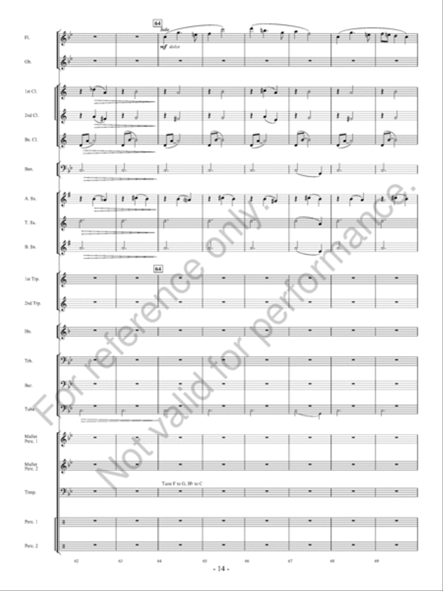 Sedona Concert Band scores gallery preview page 15