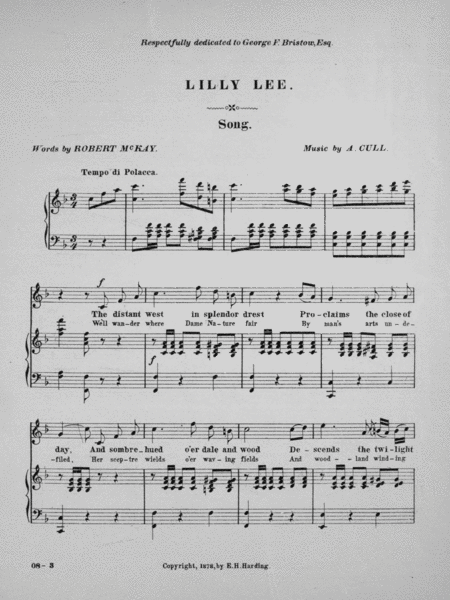 Musical Album. Lilly Lee