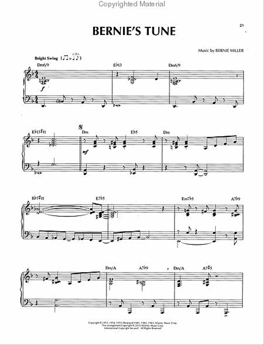 Jazz Classics Piano Solo scores gallery preview page 4