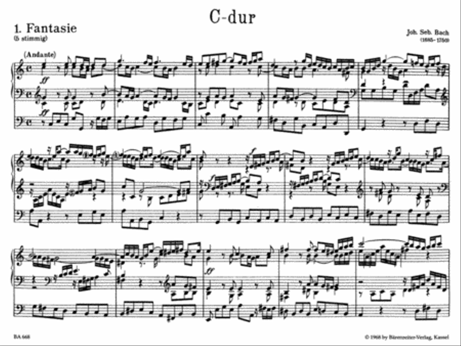 Organ preludes by old masters in all keys Organ scores gallery preview page 2