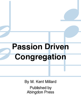 Book cover for Passion Driven Congregation