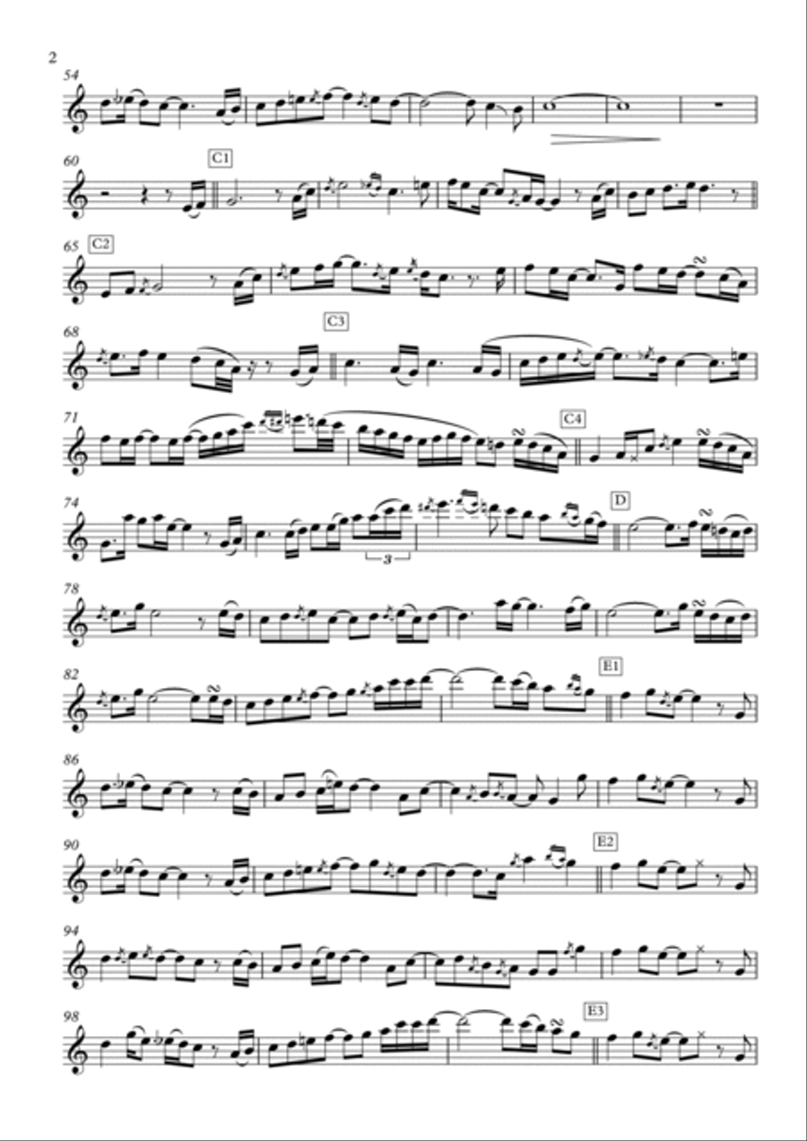 The Moment Soprano Saxophone scores gallery preview page 2