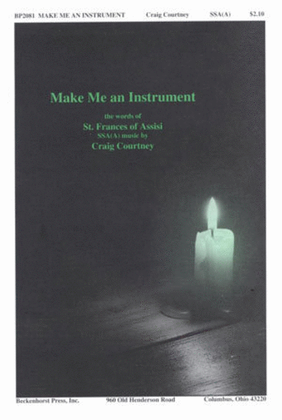 Book cover for Make Me an Instrument