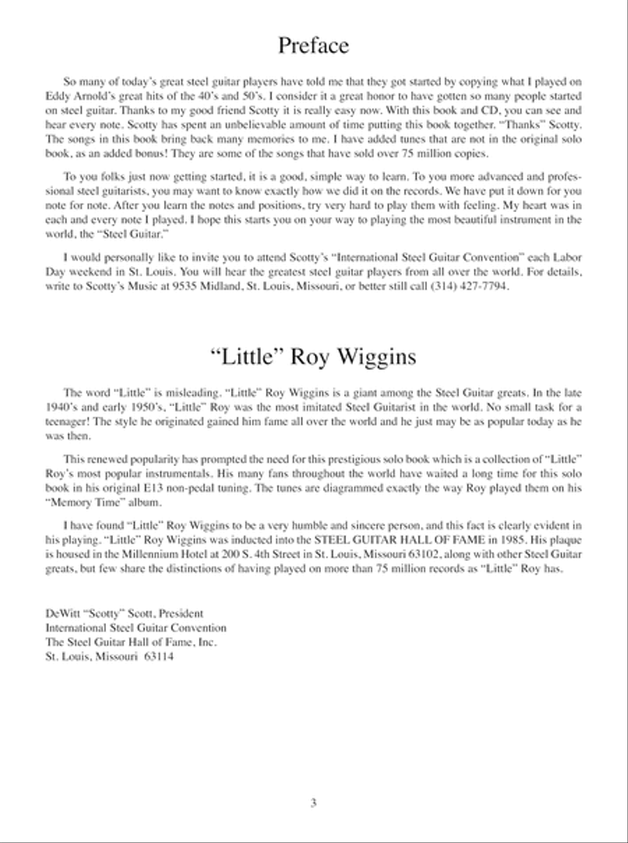 Little Roy Wiggins - Memory Time Electric Guitar scores gallery preview page 4