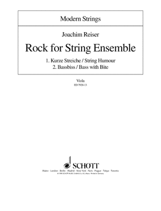 Rock for String Ensemble