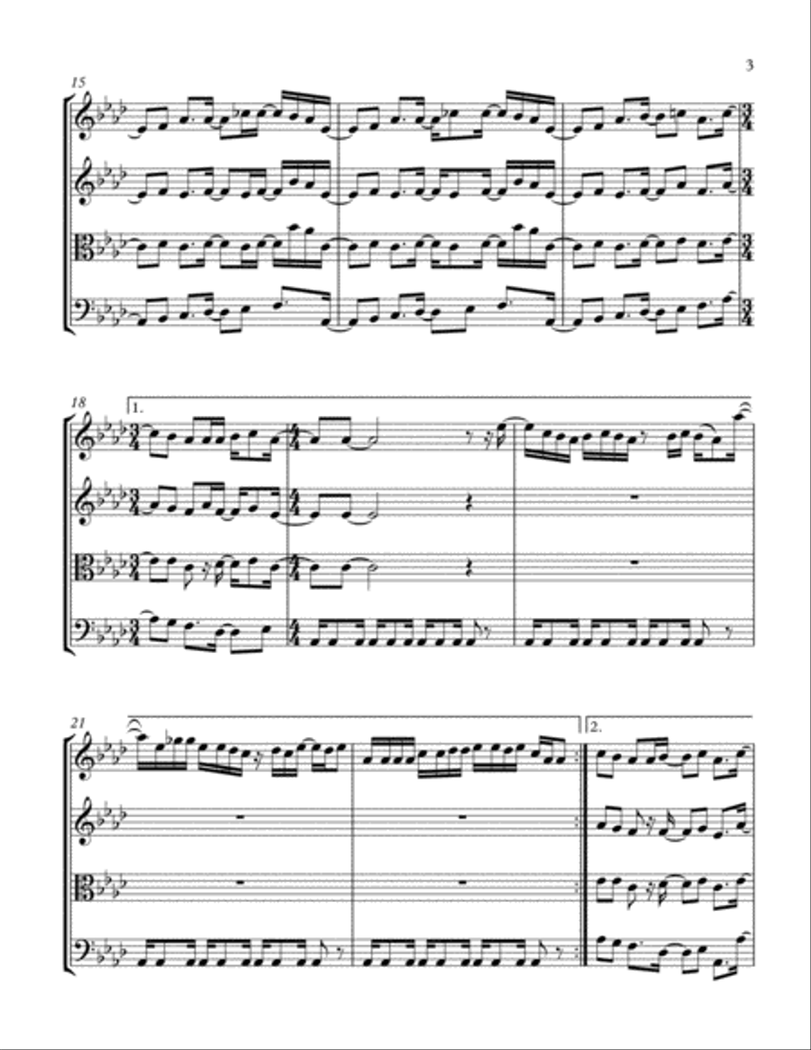 ABC ABC String Quartet scores gallery preview page 4