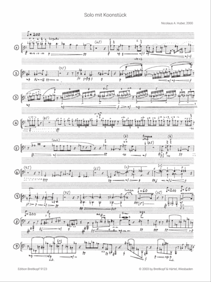 Solo mit Koonstück Tuba scores gallery preview page 2