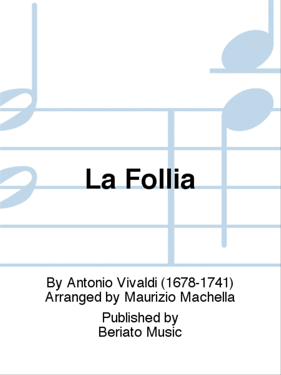 La Follia Violin scores gallery preview page 1