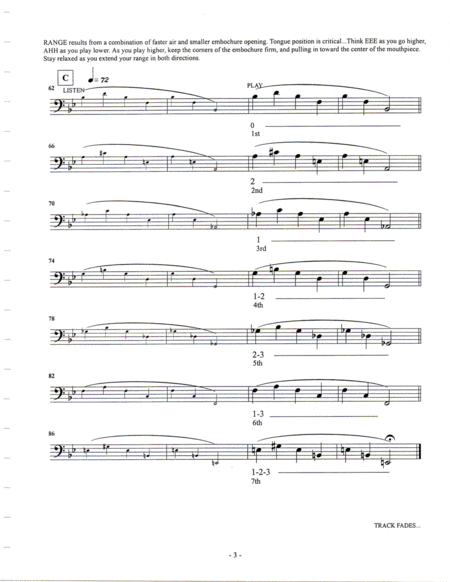 Trombone Player's Warm Up and Practice Guide image number null
