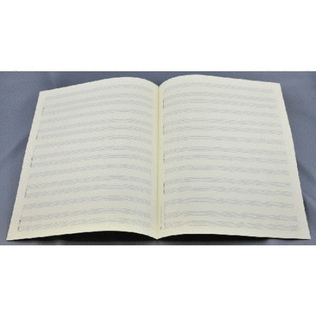 Music manuscript paper 5x3 staves