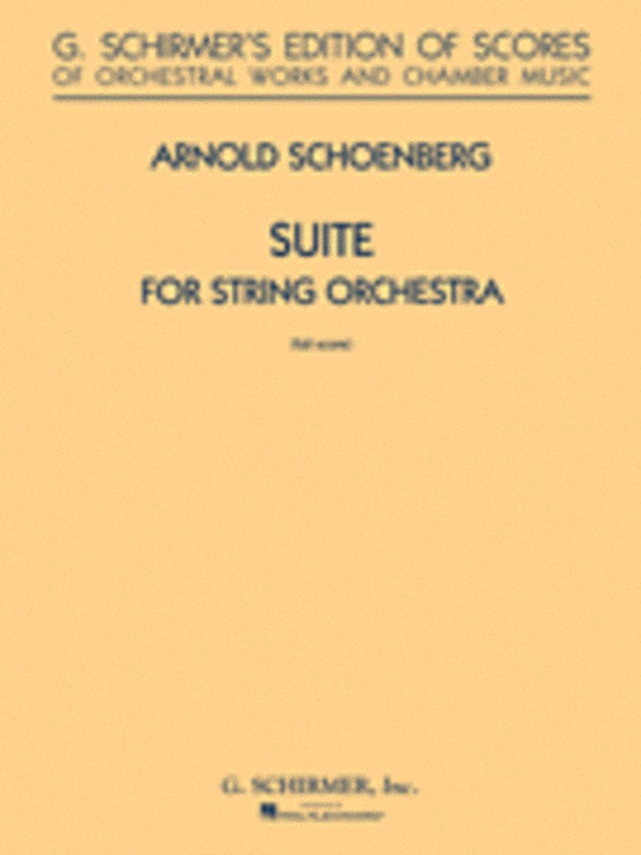 Suite in G for String Orchestra
