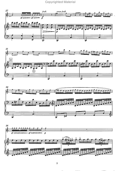 Kleine Suite, op. 34a fur Flote und Harfe