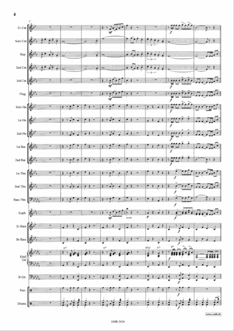 La Paloma Brass Band scores gallery preview page 5