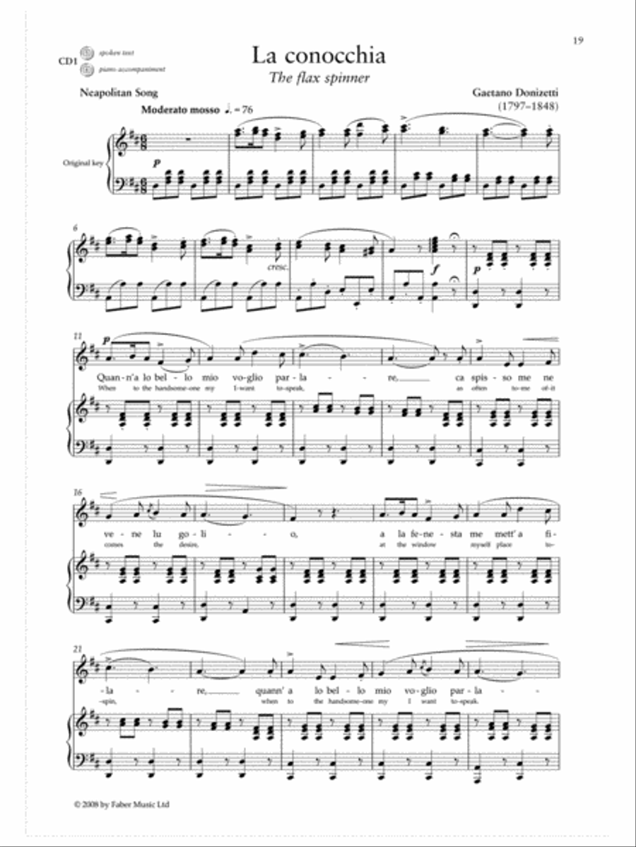 The Language of Song: Advanced (High Voice) High Voice scores gallery preview page 4