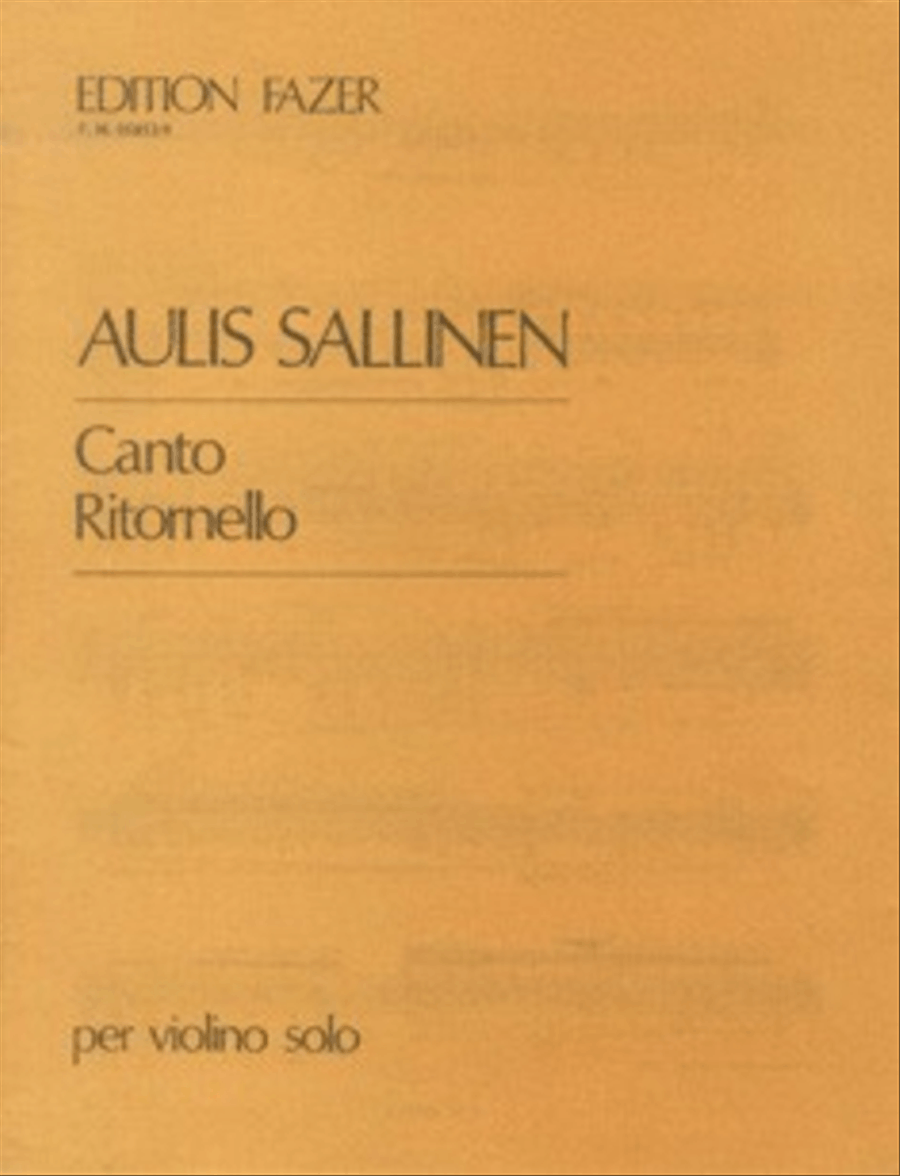 Canto - Ritornello