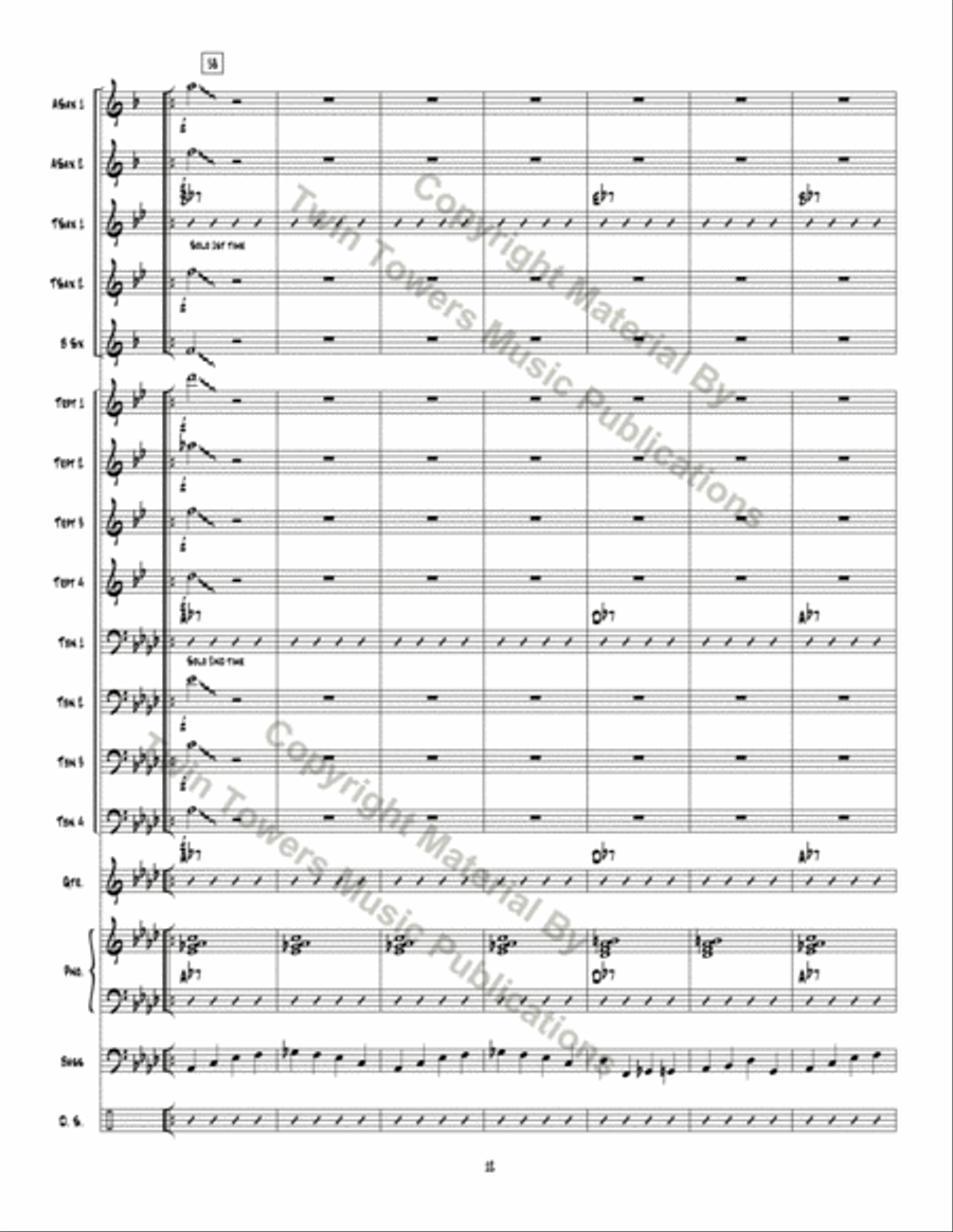 Junk Mix and Hubcap Sale Jazz Ensemble scores gallery preview page 13