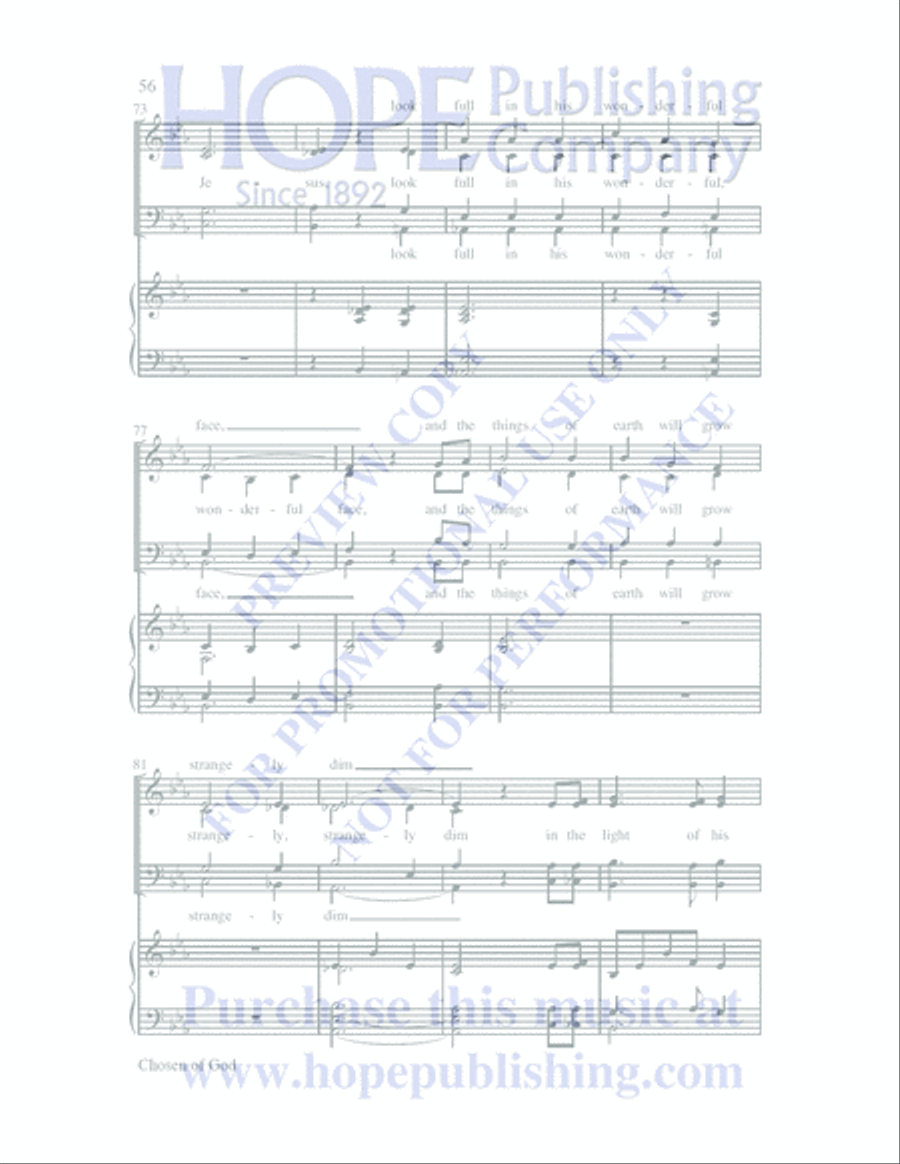 My Savior's Love My Savior's Love Listening CD scores gallery preview page 58