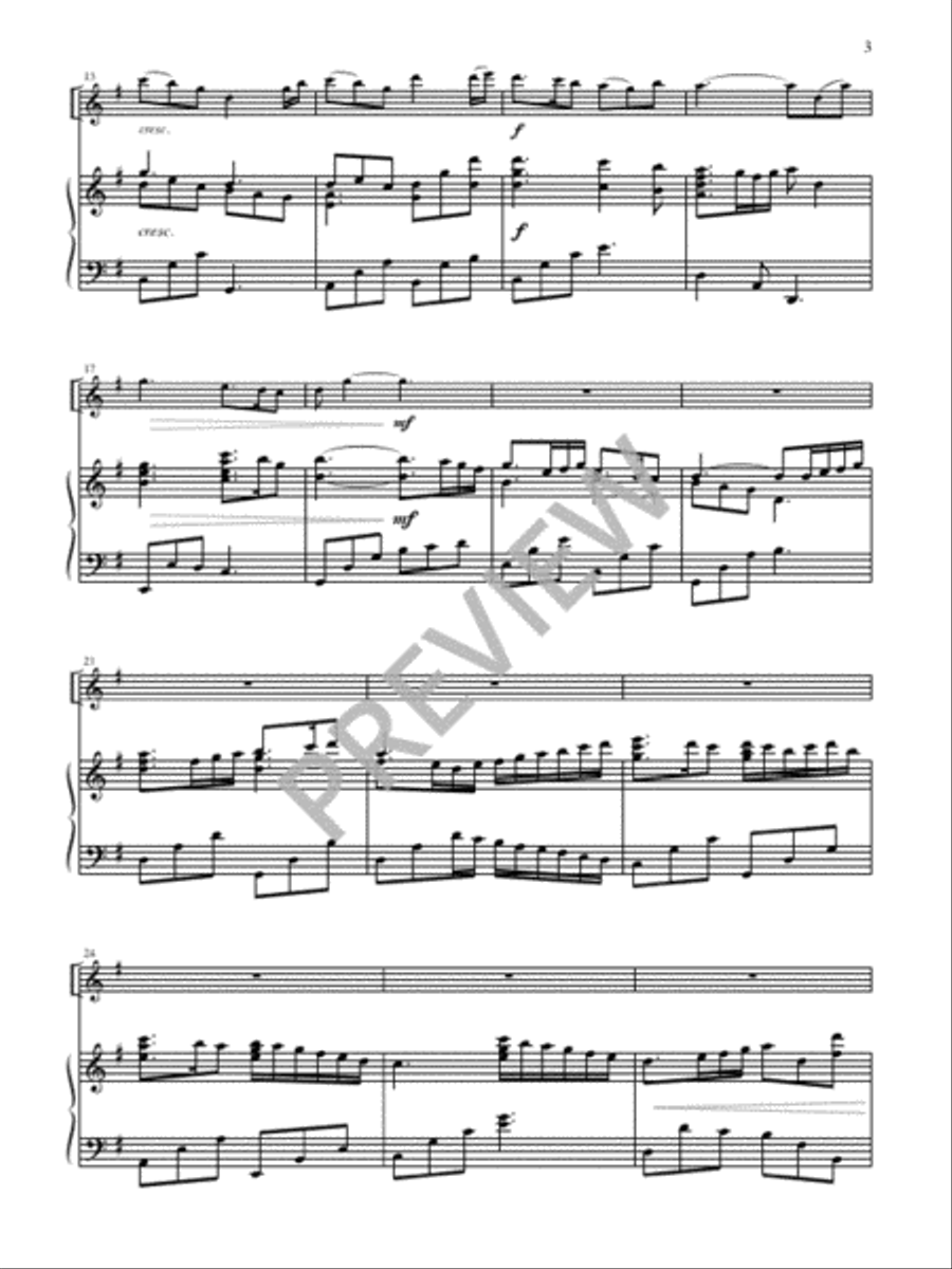Five More Liturgical Meditations C Instrument scores gallery preview page 5