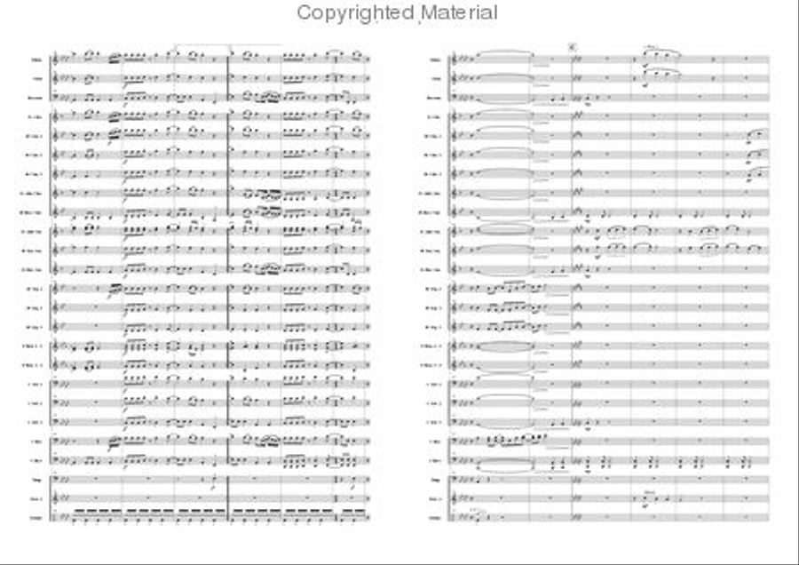 Shine Down Shine Down Concert Band scores gallery preview page 4