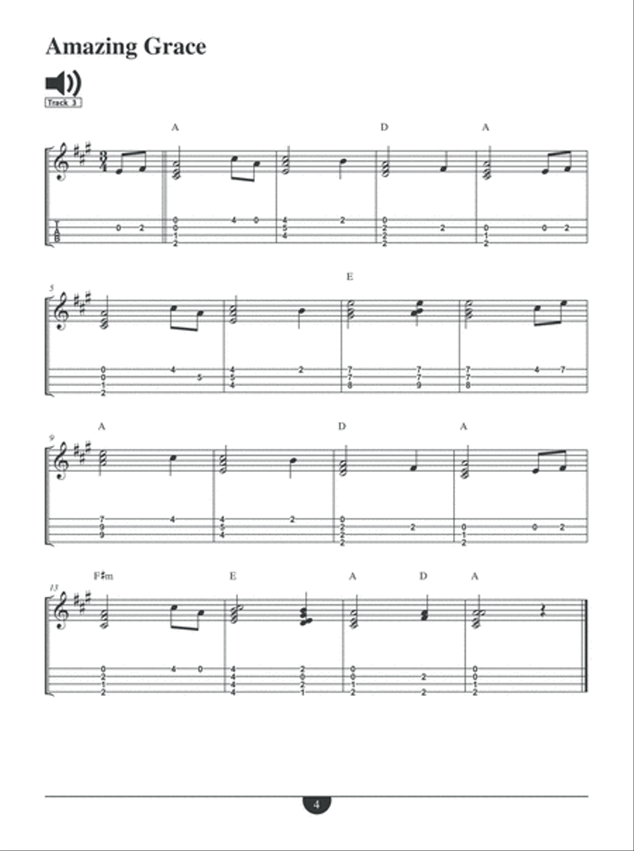 Gospel Favorites for Solo Ukulele Ukulele scores gallery preview page 5