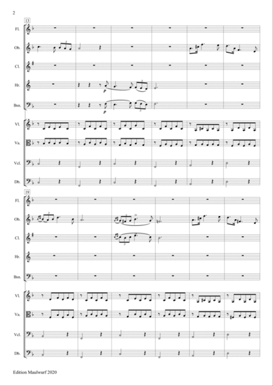 Serenade Bassoon scores gallery preview page 4