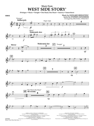 Music from West Side Story (arr. Michael Sweeney) - Oboe