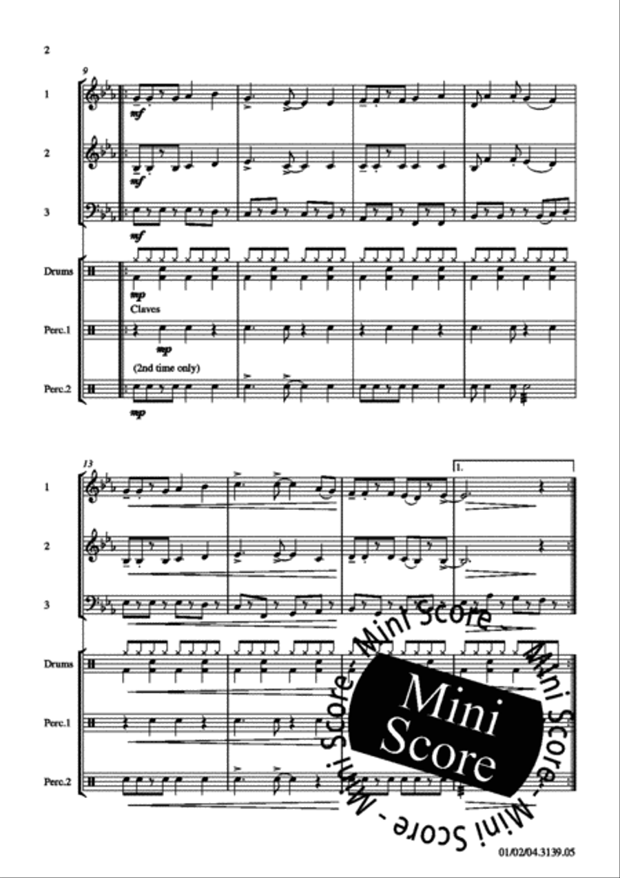 Little Puppies 3-Part scores gallery preview page 6
