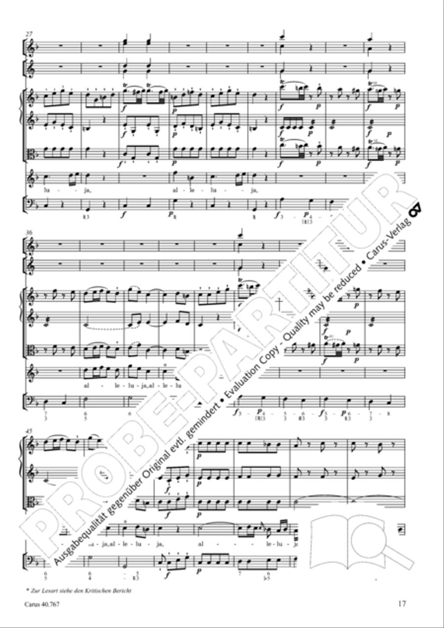Exsultate, jubilate Exsultate, jubilate Bassoon scores gallery preview page 26