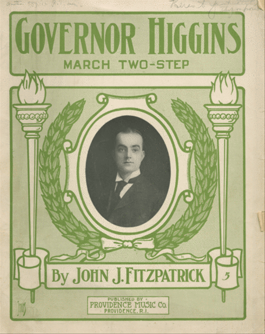 Governor Higgins. March Two-Step Piano Solo scores gallery preview page 1