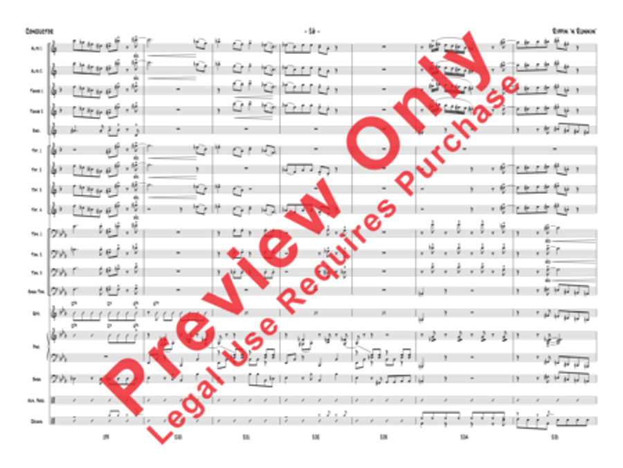 Rippin' 'n Runnin' Jazz Ensemble scores gallery preview page 27