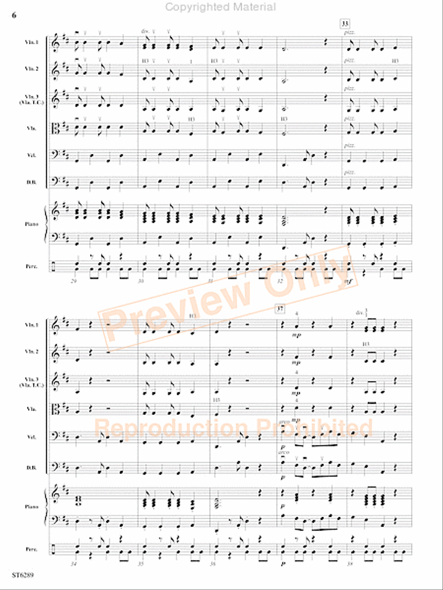 Calypso Sea String Orchestra scores gallery preview page 7