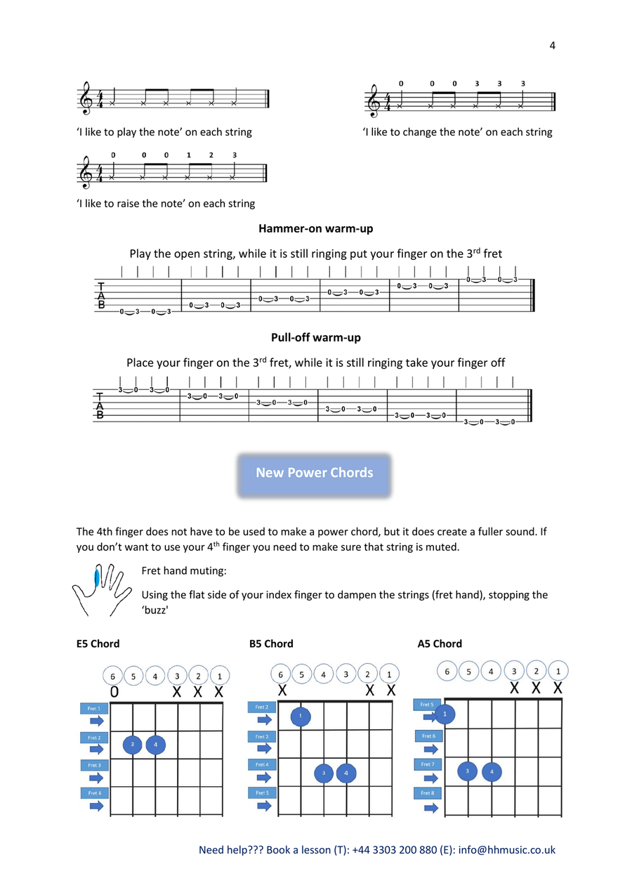Guitar Tutor eBoox - Level 3 (Debut) Guitar Solo scores gallery preview page 4