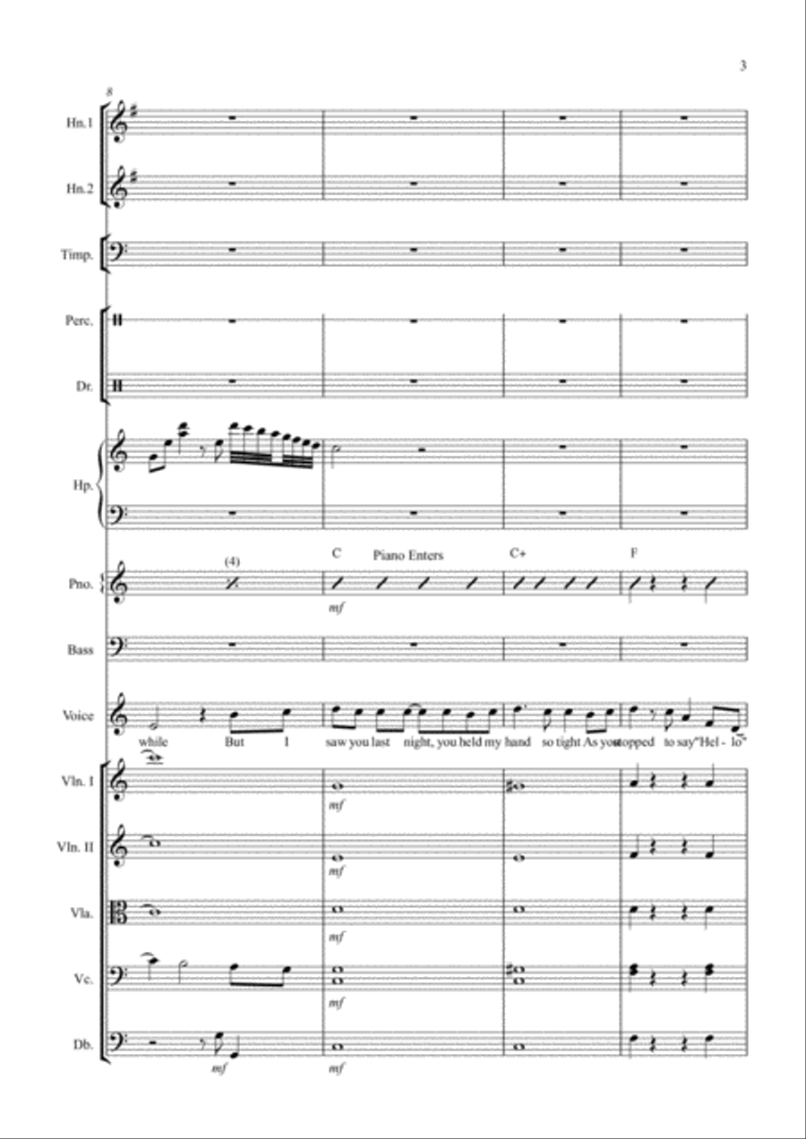 Crying Crying Horn scores gallery preview page 3