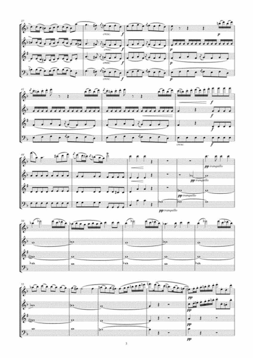 Dittersdorf Quartet No. 5 arr. Woodwind Quartet